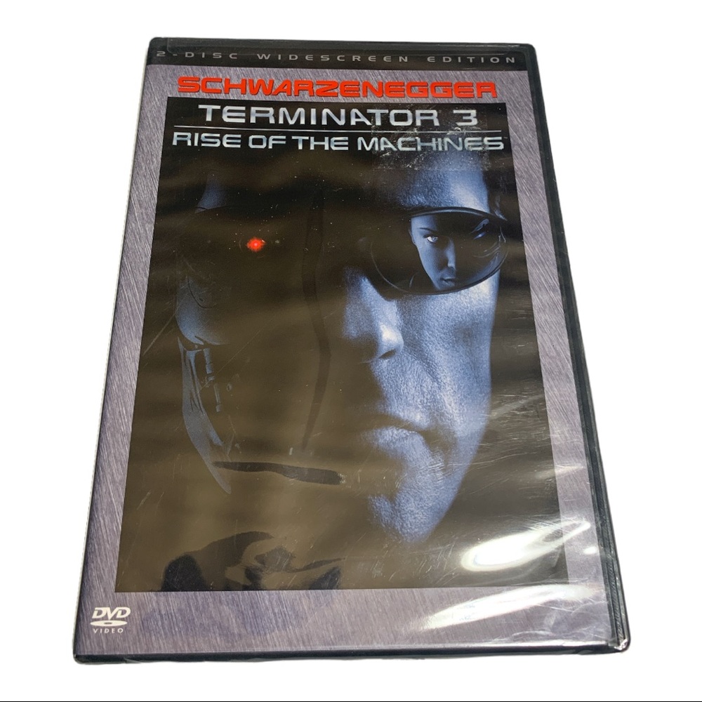 NWT Terminator 3 Rise of the Machines DVD Vintage 2003